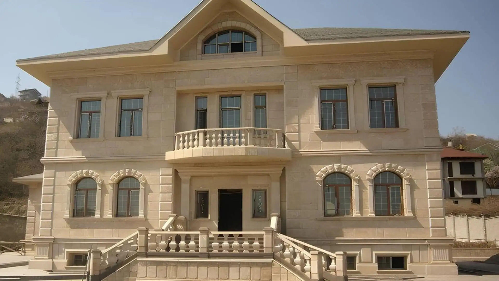 سنگ تراورتن کرم روشن | ویژگی‌های سنگ تراورتن کرم روشن | کاربردهای سنگ تراورتن کرم روشن | مزایای استفاده از سنگ تراورتن کرم روشن | خرید سنگ تراورتن کرم روشن برای نمای ساختمان |صنایع سنگ آوش