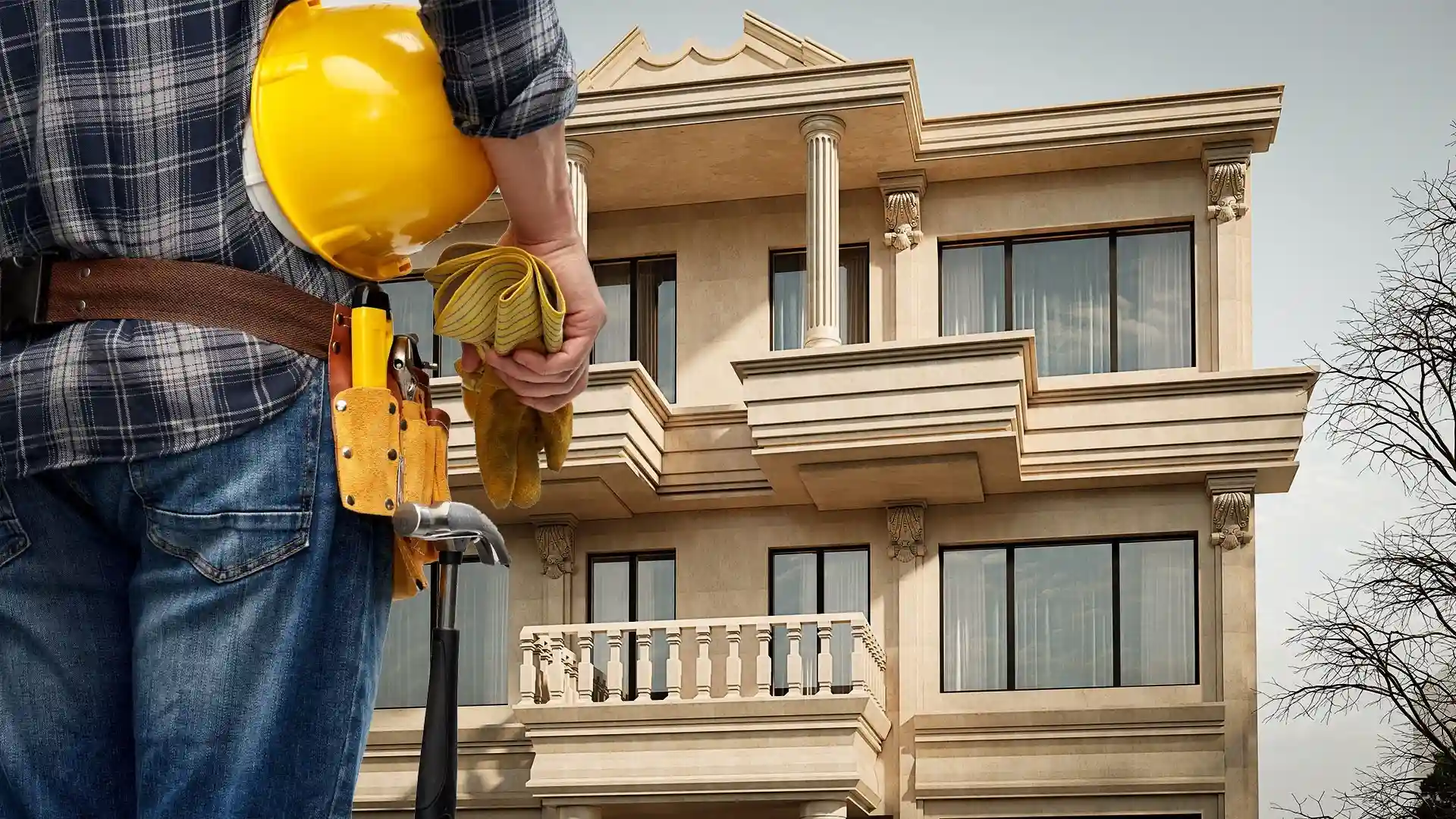 تکنیک‌های مدرن نصب سنگ تراورتن و اجرای سنگ تراورتن در فضاهای خاص - اجرای مدرن سنگ تراورتن - سنگ آوش