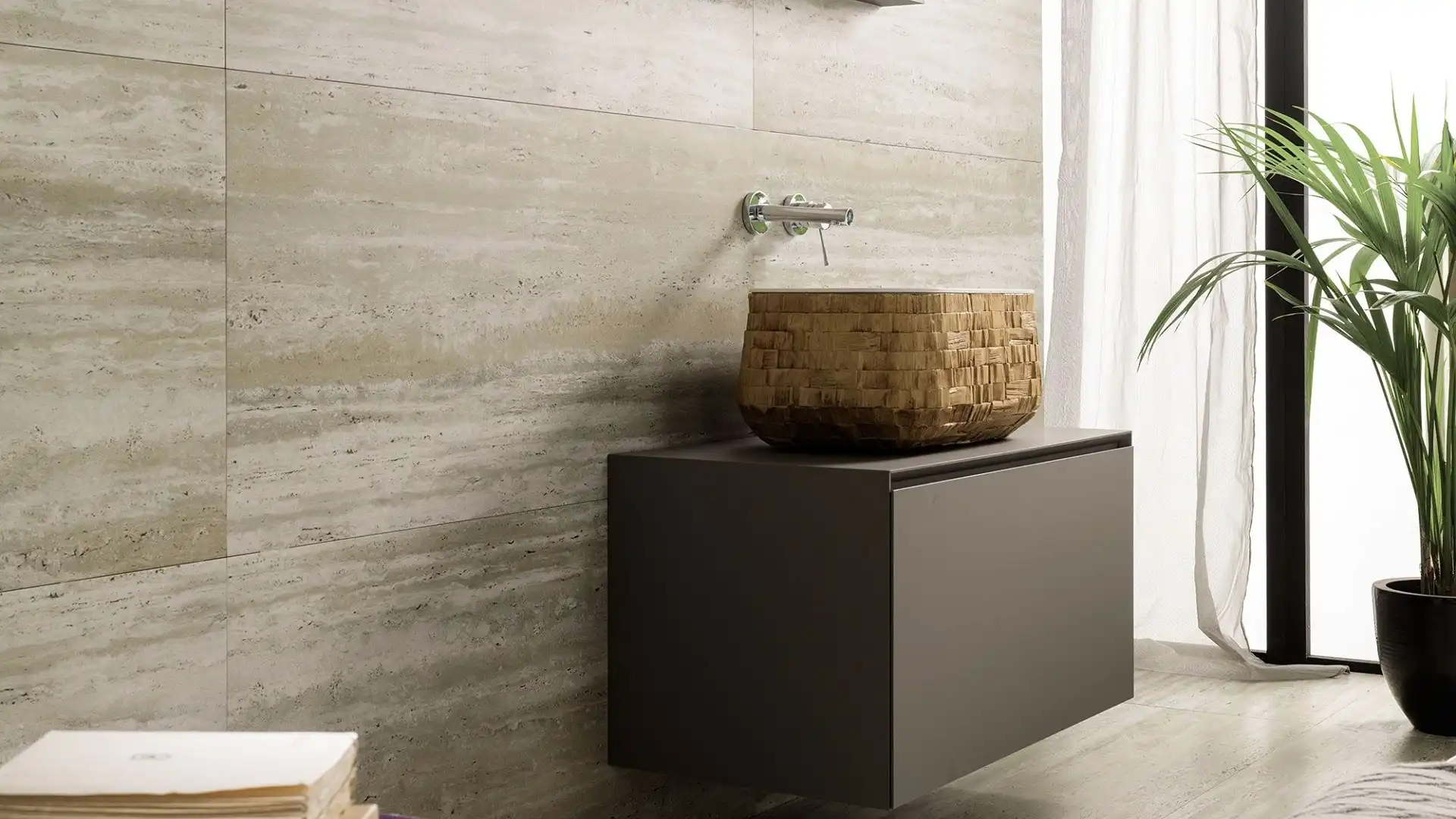 تفاوت سنگ تراورتن تکاب عسلی و سیلور در نمای ساختمان | مقایسه تراورتن عسلی و سیلور | تفاوت تراورتن عسلی و سیلور